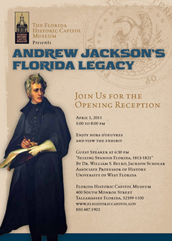 Andrew Jackson’s Florida Legacy exhibit image